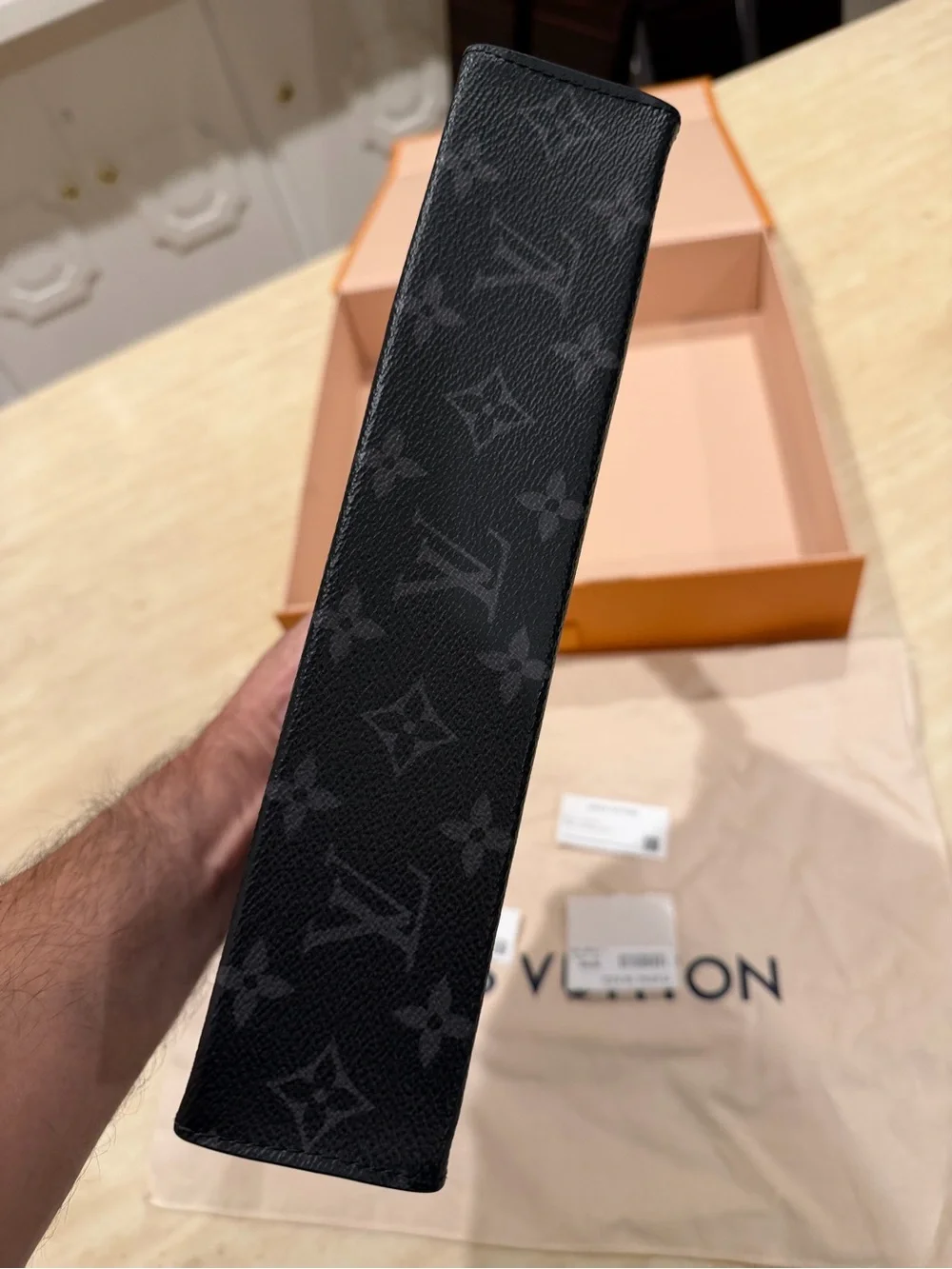 Louis Vuitton Black Monogram Toiletry Pouch